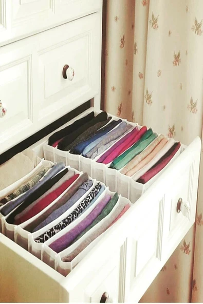 Organizerci STD L Boy Beyaz Çekmece Içi Düzenleyicisi - DDLC-215 Klasik - 2