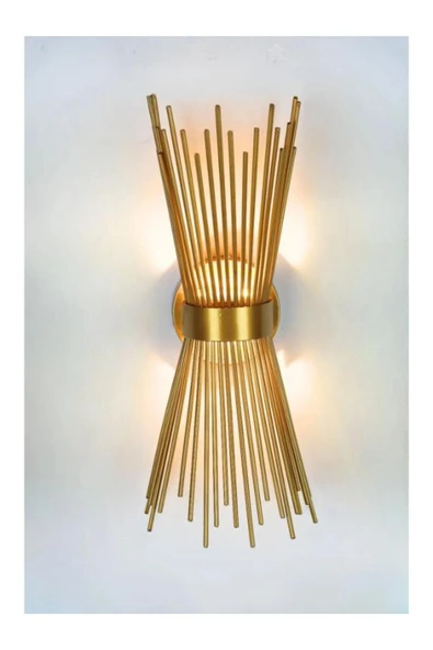 homecraft 1 Adet- Kirpi Model Aplik,Led Ampüllü Tekli Duvar Apliği, Tekli Duvar Lambası, Otel, Ofis Için Aplik - 7