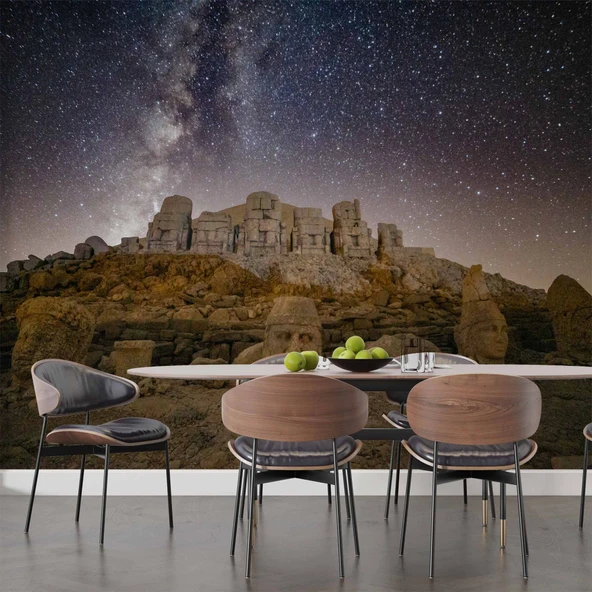 Adıyaman Nemrut Dağı Milli Parkı Manzaralı Duvar Kağıdı - Resim 5