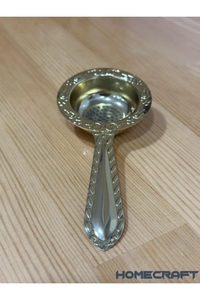 homecraft Gold Renk Paslanmaz Çelik Çay Süzgeci - 2
