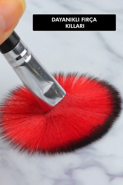 MUJGAN 7'li Fırça Seti Metal Kutulu Siyah Yeni 990396 - 3