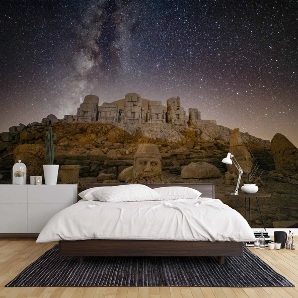 Adıyaman Nemrut Dağı Milli Parkı Manzaralı Duvar Kağıdı - Resim 2