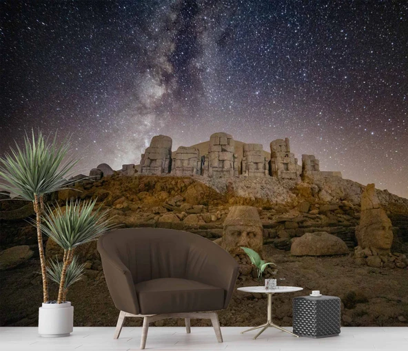 Adıyaman Nemrut Dağı Milli Parkı Manzaralı Duvar Kağıdı - Resim 6