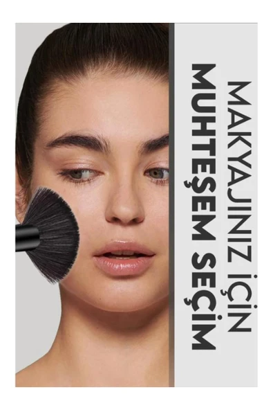 RANA BEAUTY 24'lü Siyah Profesyonel Makyaj Fırça Seti - 3