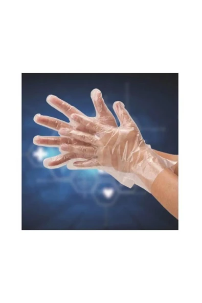 KENAN KAYA 300 Adet Şeffaf Eldiven Poşet Eldiven - 2