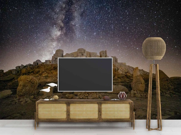 Adıyaman Nemrut Dağı Milli Parkı Manzaralı Duvar Kağıdı - Resim 3