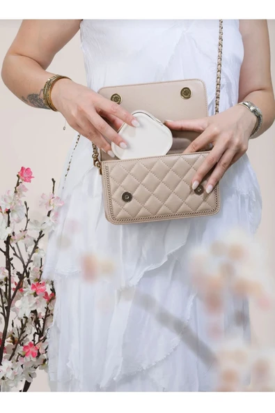 END AFTER Aynalı Çanta İçi Aynalı Mini makyaj takı kutusu - 3