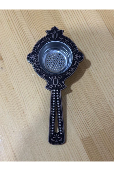 homecraft Özel Tasarım Taşlı Model El İşçiliği Çay Süzgeci - 3