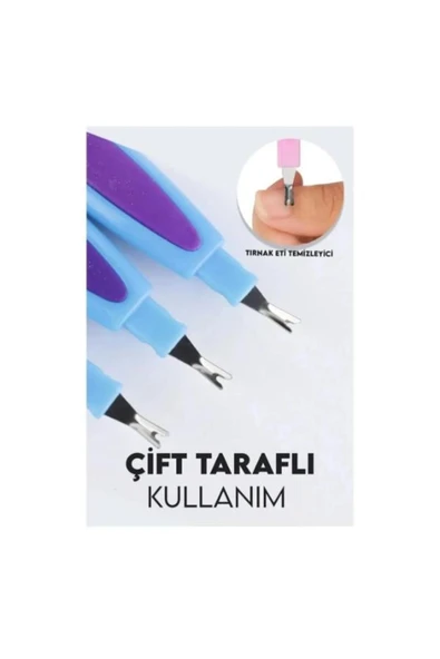 RANA BEAUTY 2'li Kağıt Törpü + Törpü Manikür Seti - 2