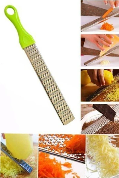 TeknoClass Uzun Kollu Limon Peynir Sarımsak Rendesi Uzun Rende Pratik Uzun El Rendesi - 8