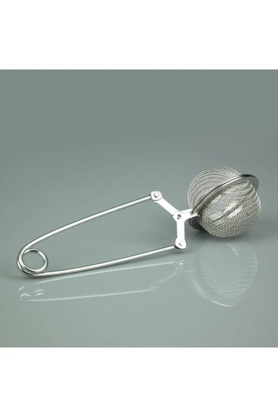 minibirevim Pratik Paslanmaz Çelik Un Kakao Pudra Şekeri Eleği Ve Bitki Çayı Demleme Süzgeci Maşalı Çay Süzgeci - 2