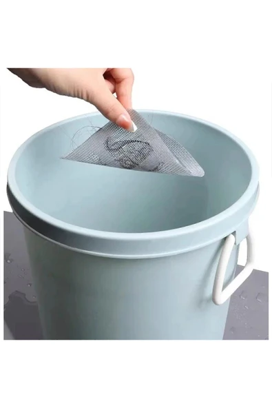 WENTER 10 Adet Banyo Duş Gider Süzgeci Gider Kapagı Gider Saç Tuy Kıl Toplayıcı Gider Koruma Filesi - 8