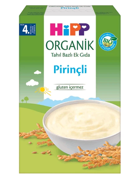 Hipp Organik Pirinçli Tahıl Bazlı Ek Gıda 200 Gr