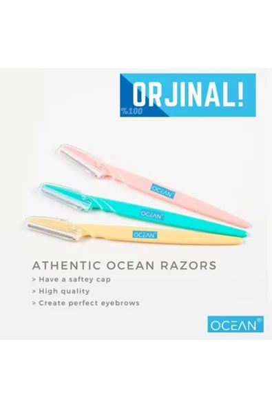 PEGA HOME Yüz Jileti Ve Kaş Usturası Kadın Jileti Epilasyon 3'lü - 2