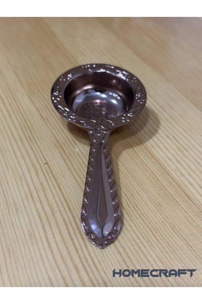 homecraft Rose Bakır Renk Paslanmaz Çelik Çay Süzgeci - 2