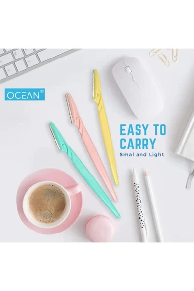 PEGA HOME Yüz Jileti Ve Kaş Usturası Kadın Jileti Epilasyon 3'lü - 4