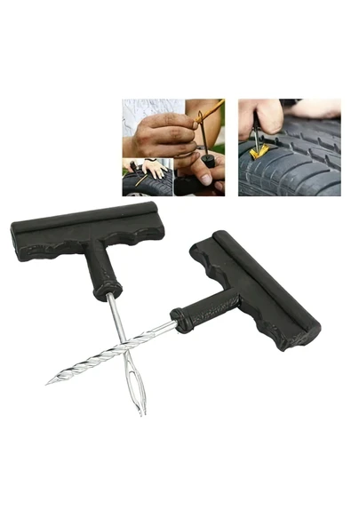 Rabadon Araba Motosiklet Otomobil Bisiklet Lastik Tamir Kiti Araç Bakım Seti 6 Parça - 6