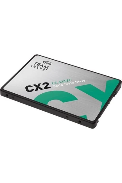 Team CX2 256GB 520/430MB/s 2.5" SATA3 SSD Disk (T253X6256G0C101) - 3