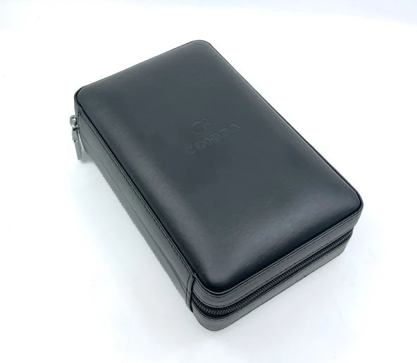 Cohiba Siyah Puro Taşıma Çantası Çakmak Kesici Set