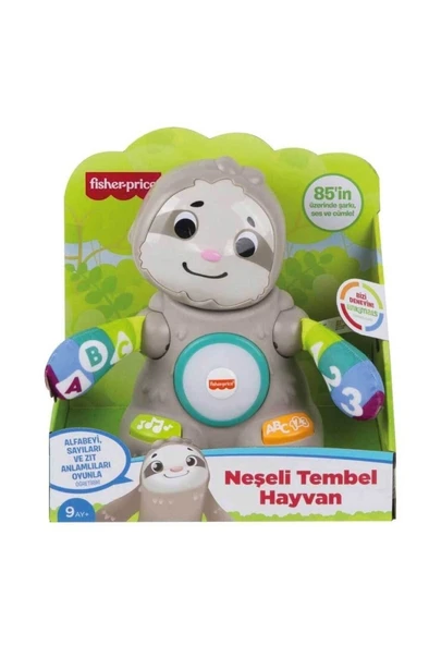FISHER PRICE Linkimaks Neşeli Tembel Hayvan (türkçe) Ghy93