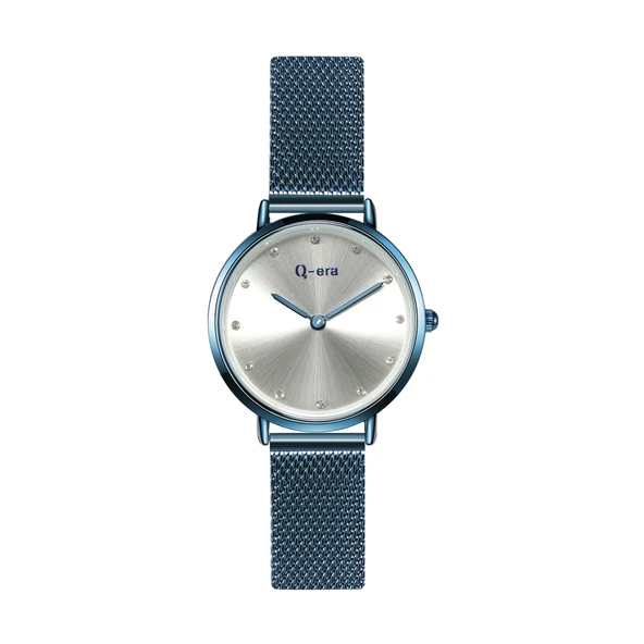 Q-ERA 2803-26 KLASİK BAYAN SAATİ-MAVİ