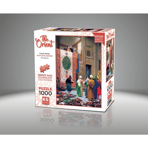 Ks Games Puzzle The Orient Carpet 1000 Parça K.20734 7349