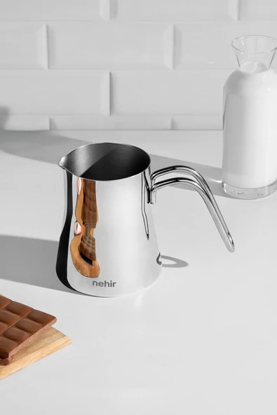 Nehir Everest Midi 800 ML Çelik Sütlük