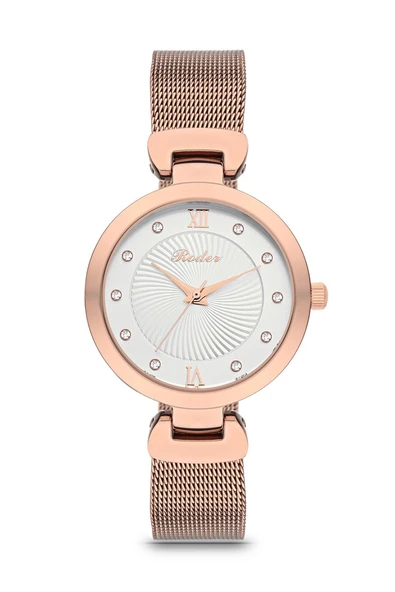 RODER 7250 ROSEGOLD KLASİK BAYAN KOL SAATİ - 3