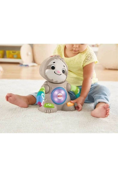 FISHER PRICE Linkimaks Neşeli Tembel Hayvan (türkçe) Ghy93 - 3