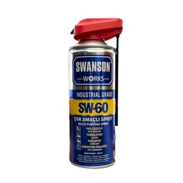 SWANSON WORKS SW-60 KOBRA BAŞLIKLI MULTİ SPREY 400 ML