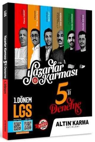 8. Sınıf Lgs Yazarlar Karması 5`li Deneme 1. Dönem