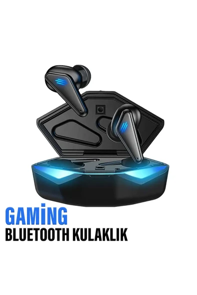 EXENAR  TWS Gaming Kulaklık Oyuncu Bluetooth Kulaklık Kablosuz Mikrofon Kaliteli Ses Tüm Telefon Uyumlu