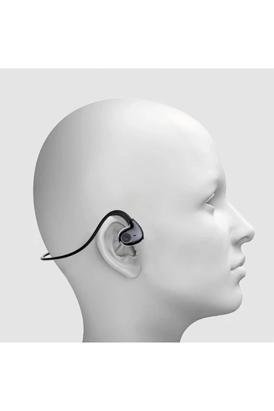 EXENAR  Boyun Bantlı Sporcu Bluetooth Kulaklık Hava İletim Kablosuz Kulaklık Ergonomik-Yüksek Ses Kalitesi - Resim 5
