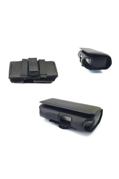 EXENAR  Nokia 6230 Kılıf Tuşlu Telefon Bele Takılan Kemer Kılıfı Bel Çanta - 2