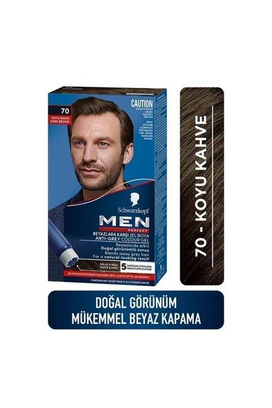 Schwarzkopf Men Perfect Saç Boyası 70 - Koyu Kahve
