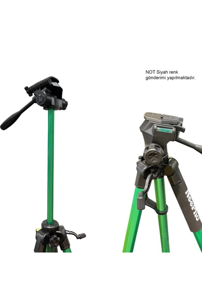 EXENAR  Tripod 170cm Profesyonel 3 Ayak Telefon Video Çekim Tripodu Uzun Boy Sabitleyici Tripod - 5