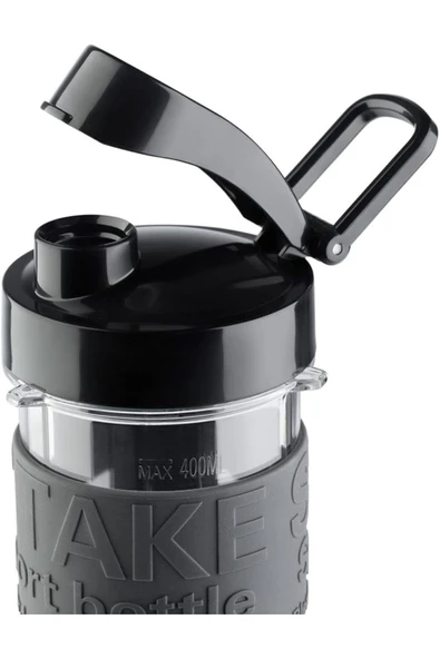 Arzum AR1032 Shake'n Take Kişisel Smoothie Blender, Siyah (300 W, 2 Adet Şişe) - 5