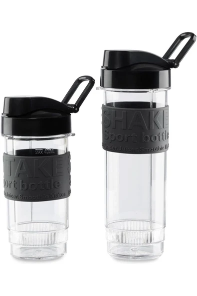 Arzum AR1032 Shake'n Take Kişisel Smoothie Blender, Siyah (300 W, 2 Adet Şişe) - 6