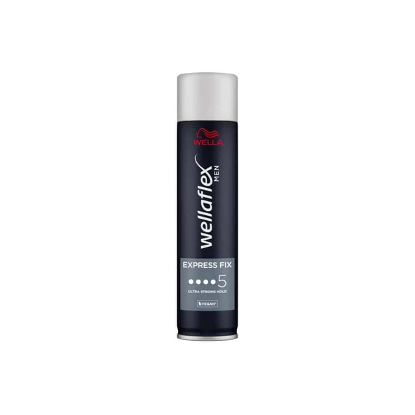 Wella Wellaflex Men Express Fix Saç Spreyi Ultra Strong Hold 250 ml