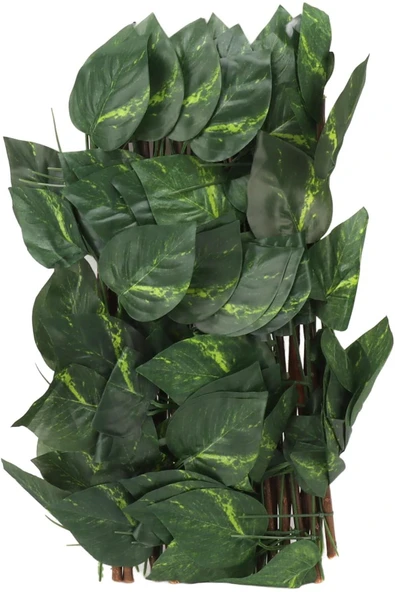 Yapay Sarmaşıklı Açılır Kapanır Akordeon Çit 3 M Çit Bahçe Balkon Çiti - Resim 4