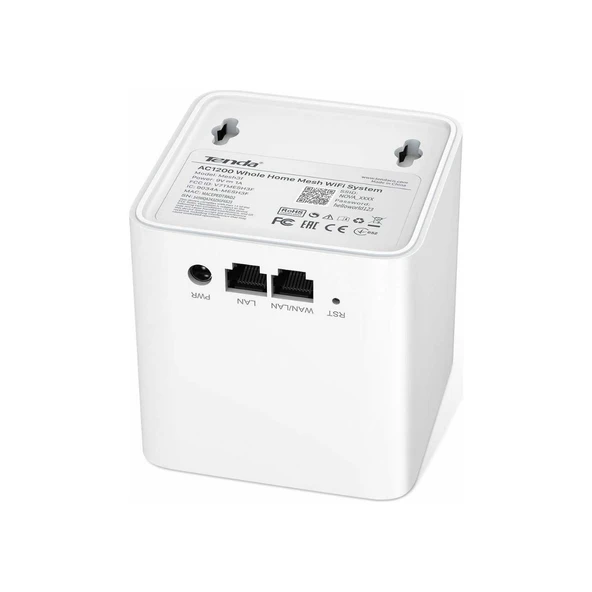 Tenda MW3 3Lü Paket 1200Mbps Tüm Ev Mesh Sistemi - 4