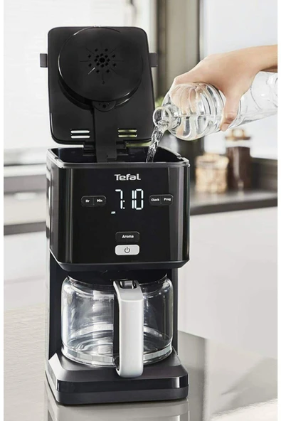 TEFAL Kahve makinası CM6008 Smart'n Light Dijital Ekranlı Filtre Kahve Makinesi - 4