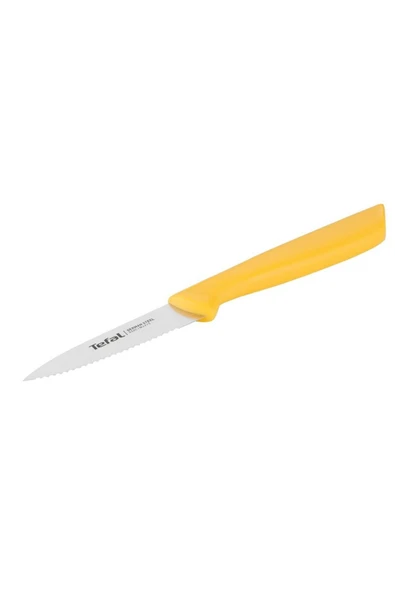 TEFAL Colorfood Tirtikli Soyma Biçagi 8cm Sari Colorfood Tırtıklı Soyma Bıçağı 8cm Sarı - 2