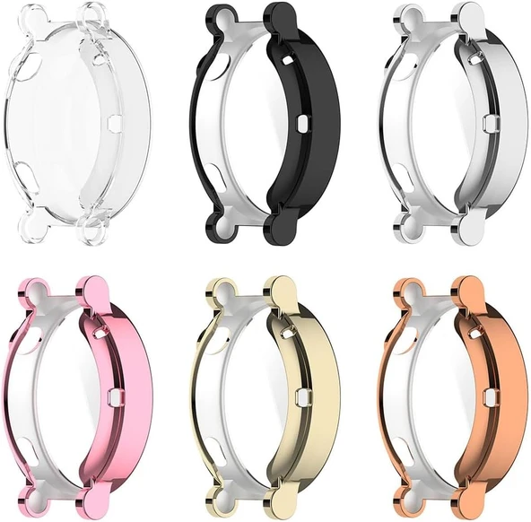 Huawei Watch GT5 41mm Kılıf Kasa Ve Ekran Koruyucu 360 Tam Koruma Kapak  ROSE GOLD - 3