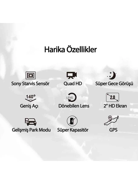 Viofo A119 V3 Gps'li Akıllı Araç Kamerası - 5
