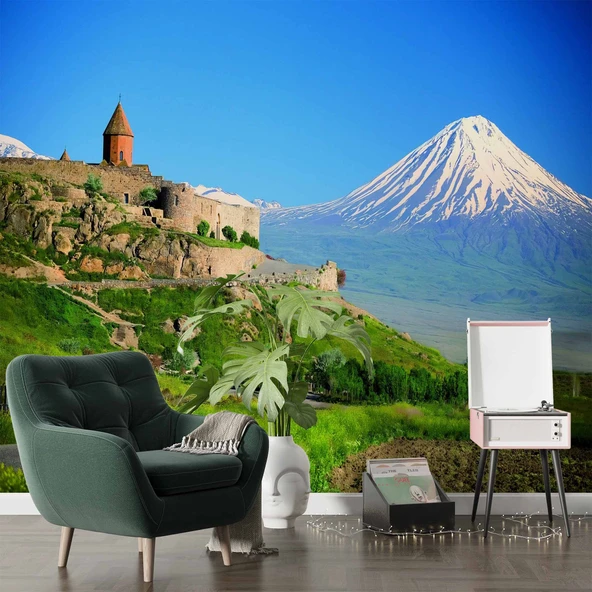 Ağrı Dağı Manzaralı Duvar Kağıdı - Resim 6