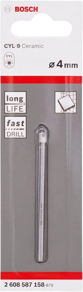 Bosch cyl-9 Serisi Seramik Matkap Ucu 4x70 mm