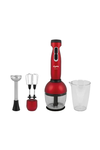 Dysis Dk 4705 Kırmızı Blender Seti