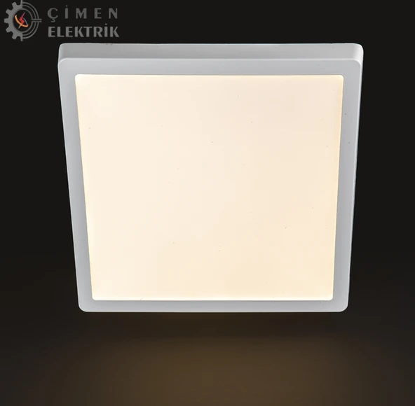 NOAS YL15 2401 Sıva Üstü Kare 24W Led Spot 3200K Gün Işığı - 2
