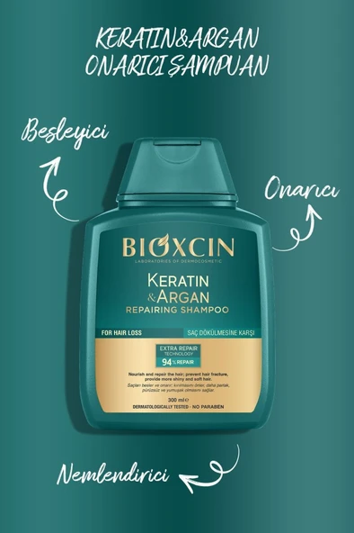Bioxcin Keratin & Argan Onarıcı Bakım Şampuan 300 ml 3 Al 2 Öde - Yıpranmış Ve Hassas Saçlar - 4